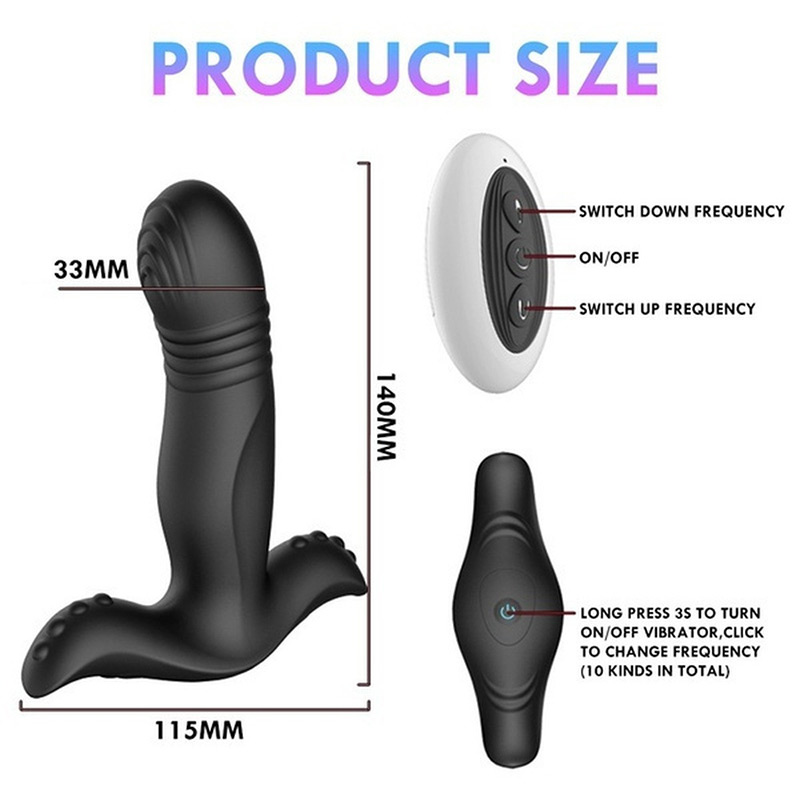 Anal Plug Urens Vibrator