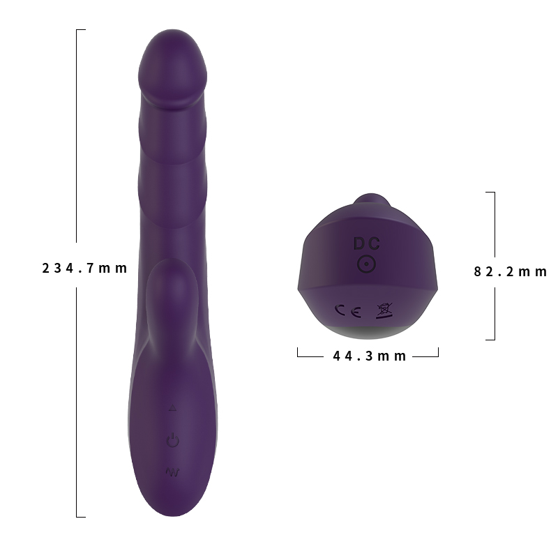 Excutens clitoralis stimulans vibrator dildos pro mulieribus